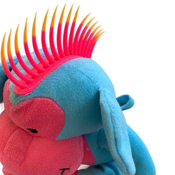 Punk Rock Mohawk pink and blue monkey. - Picture 5 of 5